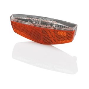 XLC luz trasera LED a dinamo 2 LEDs con reflectante