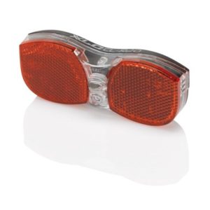 XLC CL-R20 luz trasera LED a pilas con reflectantes