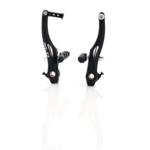 XLC BR-V03 freno V-Brake aluminio 70mm brazo 110mm para rueda delantera o rueda trasera negro