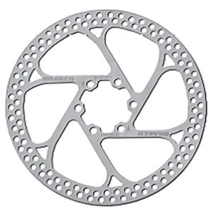 XLC BR-X79 disco de freno 160 mm plata 6 agujeros
