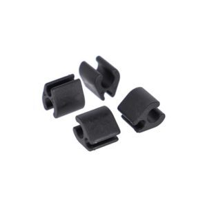 XLC BR-X118 kit clips para cable Di2 2.5 mm funda 5 mm (4 unidades)