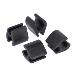 XLC BR-X118 kit clips para cable Di2 2.5mm funda 5mm (30uds)