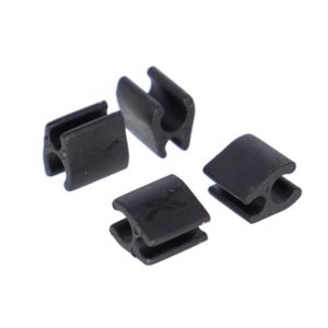 XLC BR-X121 kit clips para cable Di2 2.5mm funda 4mm (30uds)