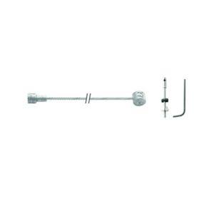 XLC BR-X89 cable de freno tambor doble cabeza 1.5 - 2250 mm (inc. accesorios)