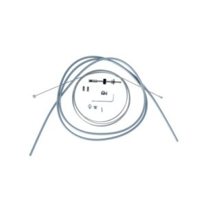 XLC BR-X99 kit cable freno tambor doble cabeza con funda plata 1700/2350 mm (inc. accesorios)