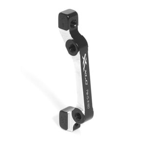 XLC BR-X22 adaptador para freno de disco Postmount-Is trasero 160 mm negro/plata