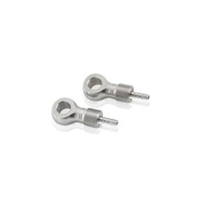 XLC BP-X10 kit de 2 banjos para frenos de disco Shimano acero inoxidable