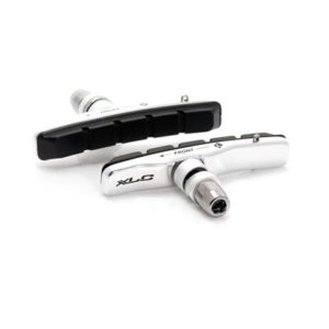 XLC BS-V02 set de 4 zapatas de freno Cartridge VBrake 72 mm plata/negro