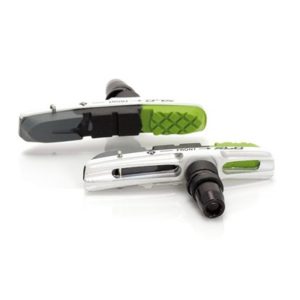 XLC BS-V06 set de 4 zapatas de freno Cartridge VBrake 72 mm blanco/verde/gris
