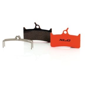 XLC BP-O10 pastillas de freno para Shimano BR-M 755(Deore XT) organicas naranja