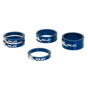XLC AS-A02 set 5 alargadores direccion A-Head 1-1/8 azul