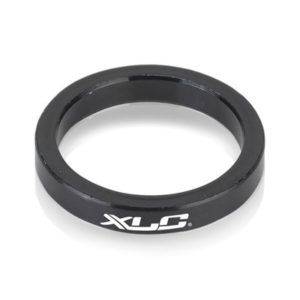 XLC A-Head Spacer negro 5 mm, 1 1/8"
