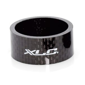 XLC A-Head Spacer negro 15 mm, 1 1/8", carbono