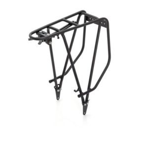 XLC RP-R03 portabultos trasero 28" max. 25kg aluminio negro mate