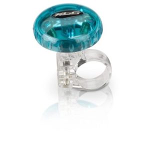 XLC DD-M12 timbre transparente 36 mm abrazadera 22.2 mm azul