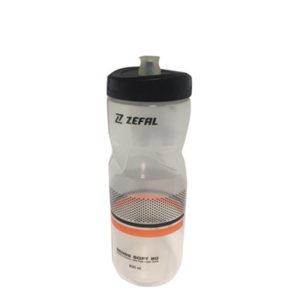 Bidon Zefal Sense Soft 80 translucido negro/naranja 800 ml