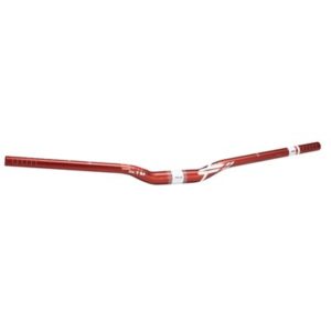 XLC HB-M16 manillar Pro Ride 780 mm 31.8 altura 25 mm 9º aluminio rojo
