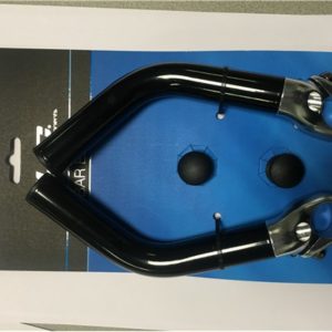 XLC BE-A16 acoples de manillar curvos fijacion externa aluminio negro