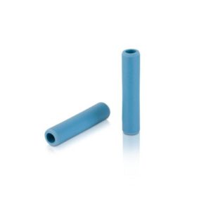 XLC GR-S31 juego de puños de silicona 130 mm azul claro