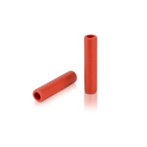 XLC GR-S31 juego de puños de silicona 130 mm rojo