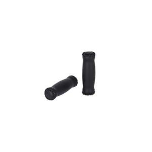 XLC GR-G24 juego de puños 125 mm Retro de cuero negro