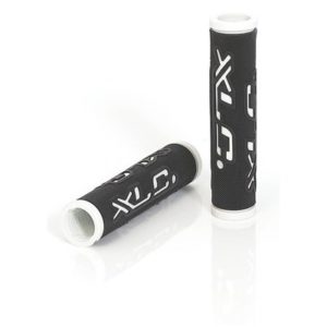 XLC GR-G07 juego de puños doble color 125 mm negros/blancos