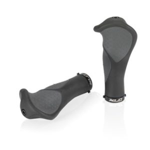 XLC GR-S22 juego de puños ergonomicos gel 135 mm negros/grises