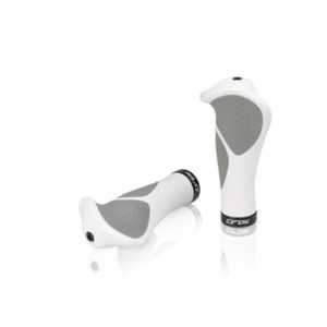 XLC GR-S22 juego de puños ergonomicos 135 mm blancos/grises