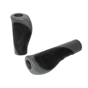 XLC GR-S17 juego de puños Confort Bo2 135/92 mm negros/grises