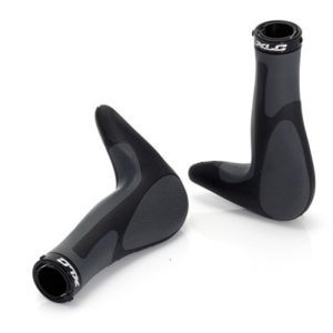 XLC GR-G16 juego de puños Hitch gel acoples integrados con tornillos negros/grises