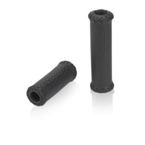 XLC GR-G12 juego de puños 128/92mm cuero negro