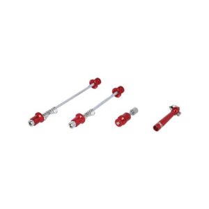 XLC QR-L08 set cierre rapido con antirrobo rojo