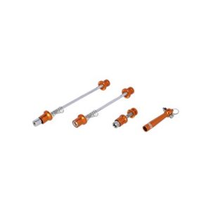 XLC QR-L08 set cierre rapido con antirrobo naranja