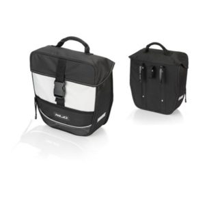 XLC BA-S67 bolsa lateral 34x30x13 cm negra/antracita 13 litros