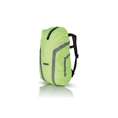 XLC BA-S96 funda para la lluvia para mochila amarillo con reflectante