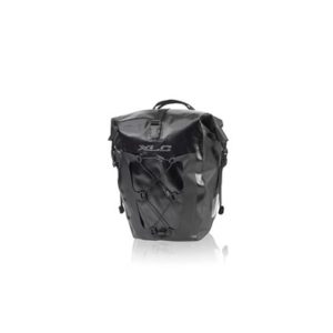 XLC BA-W38 juego de alforjas impermeable 21x18x46 cm negro