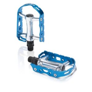 XLC PD-M15 pedales MTB/ATB Ultralight 104x63mm plata/azules