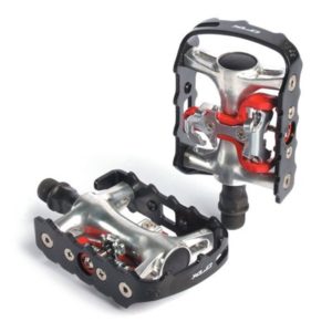 XLC pedal MTB/Trekking Sys.PD-S01 unilateral, negro/c.plata,