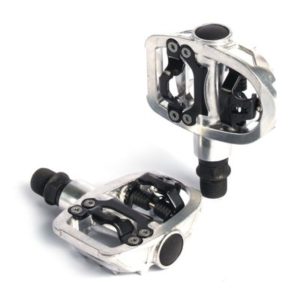 XLC PD-S07 pedales automaticos carretera plata