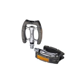XLC PD-C14 pedal plataforma confort con reflectantes