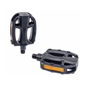 XLC PD-C15 pedal niño/Junior 1/2" negro/gris con reflectores