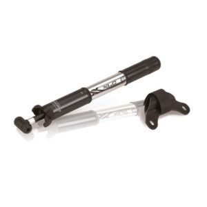XLC PU-M027 Mini hinchador MTB aluminio 220 mm-7bar plata/negro