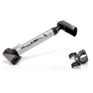XLC PU-T02 mini hinchador Beta telescopico aluminio 7 bar plata