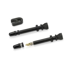 XLC PU-X09 2 adaptadores valvula tubeless 45 mm aluminio maximo 9 mm