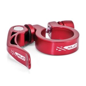 XLC PC-L04 abrazadera para tija de sillin aluminio cierre rapido 31.6 mm roja