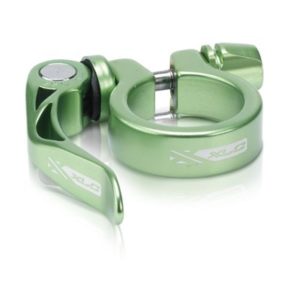 XLC abrazadera tija PC-L04 Ø 31,6 mm verde limón con cierre