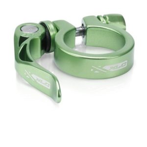 XLC PC-L04 abrazadera para tija de sillin aluminio cierre rapido 34.9 mm verde