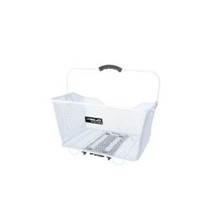 XLC BA-B04 cesta Carry More portaequipaje blanco