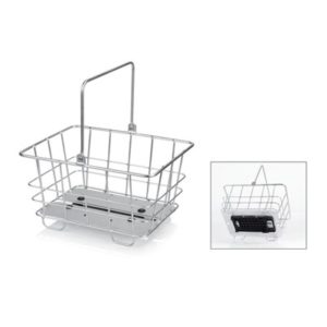 XLC cesta aluminio portaequipajes adecuado para sistema carr