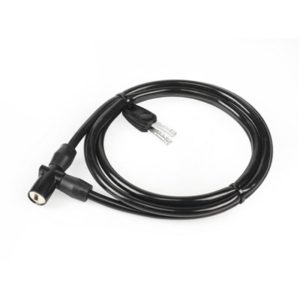 XLC LO-C16 candado de cable Ø8mm/180cm negro